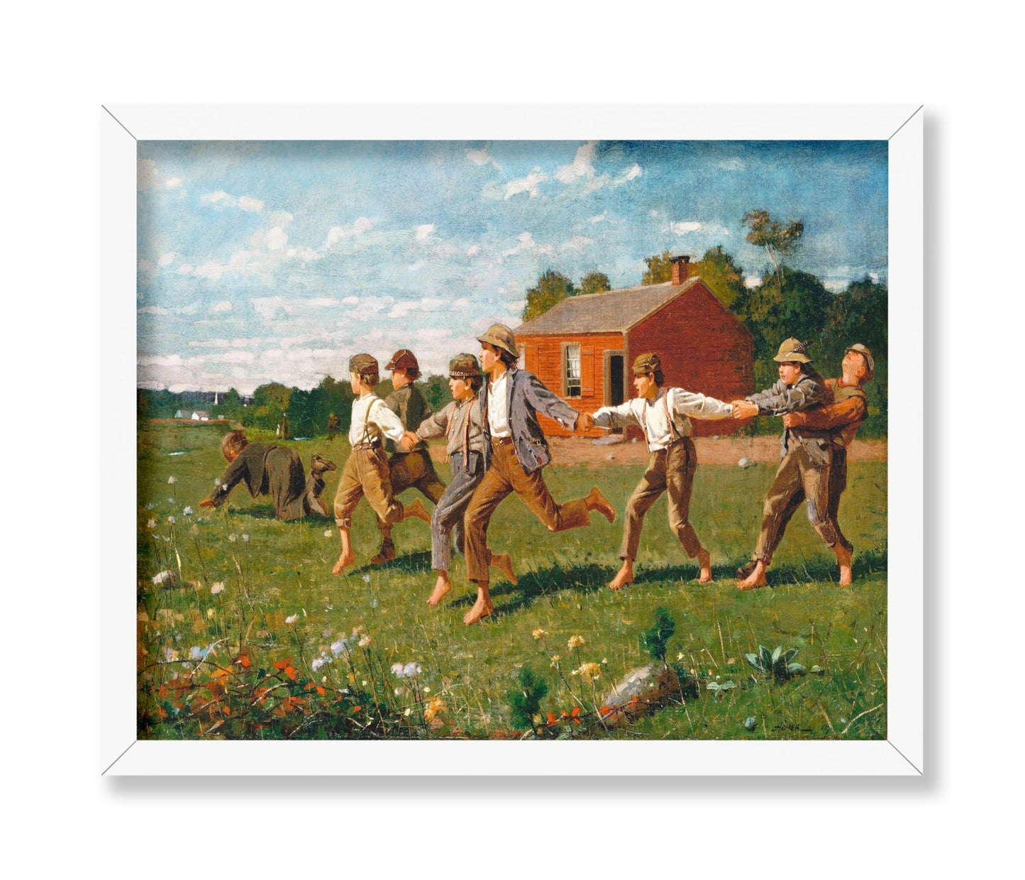 Winslow Homer - Snap the Whip