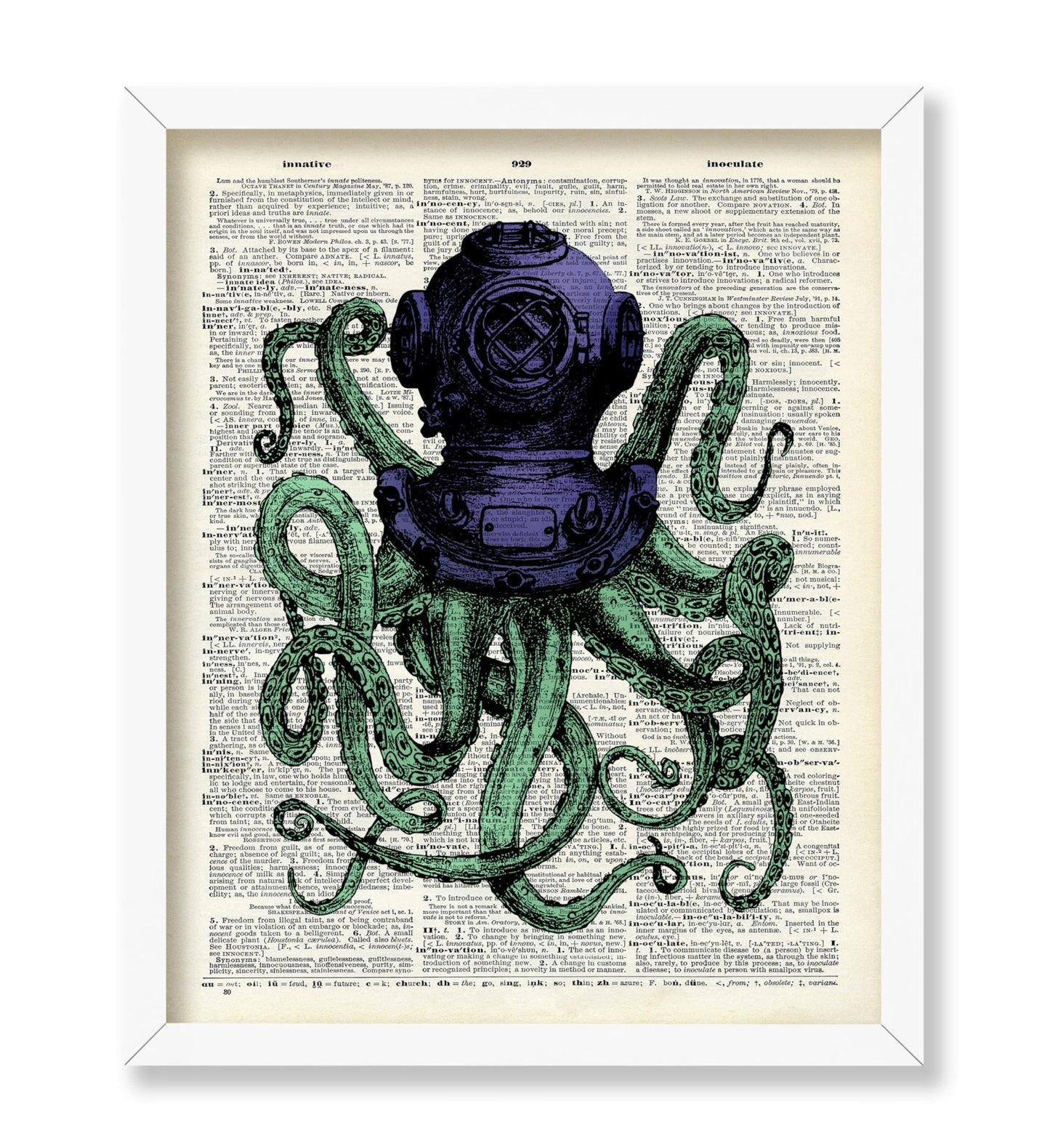 Kraken With Helmet