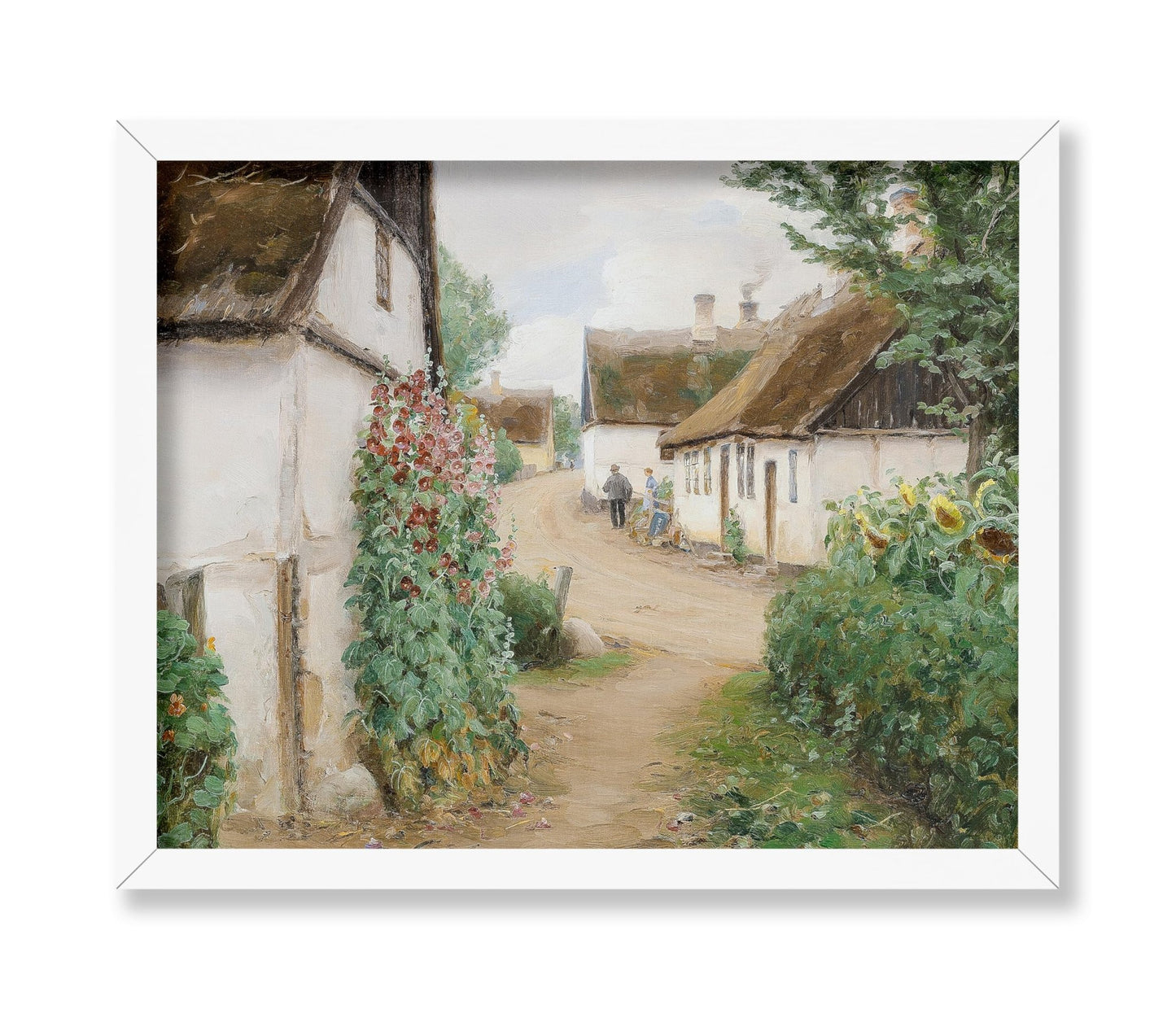 Summer Day in A Village
