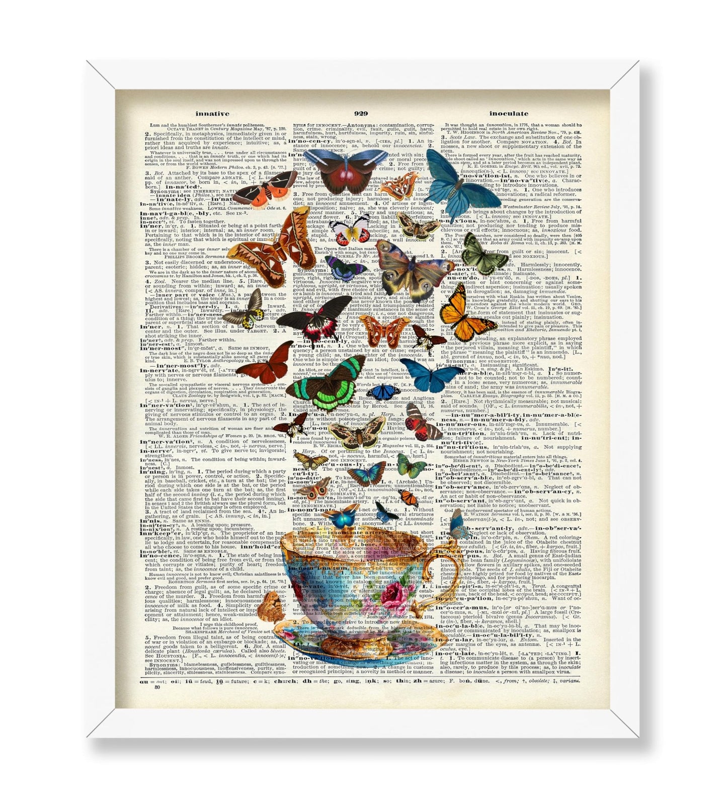 Teacup and Butterflies