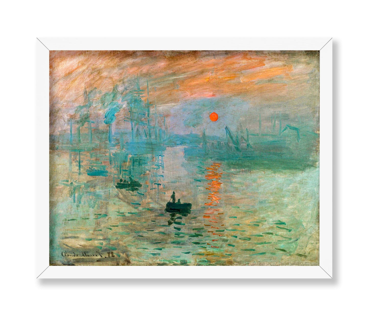 Claude Monet - Impression Sunrise No2