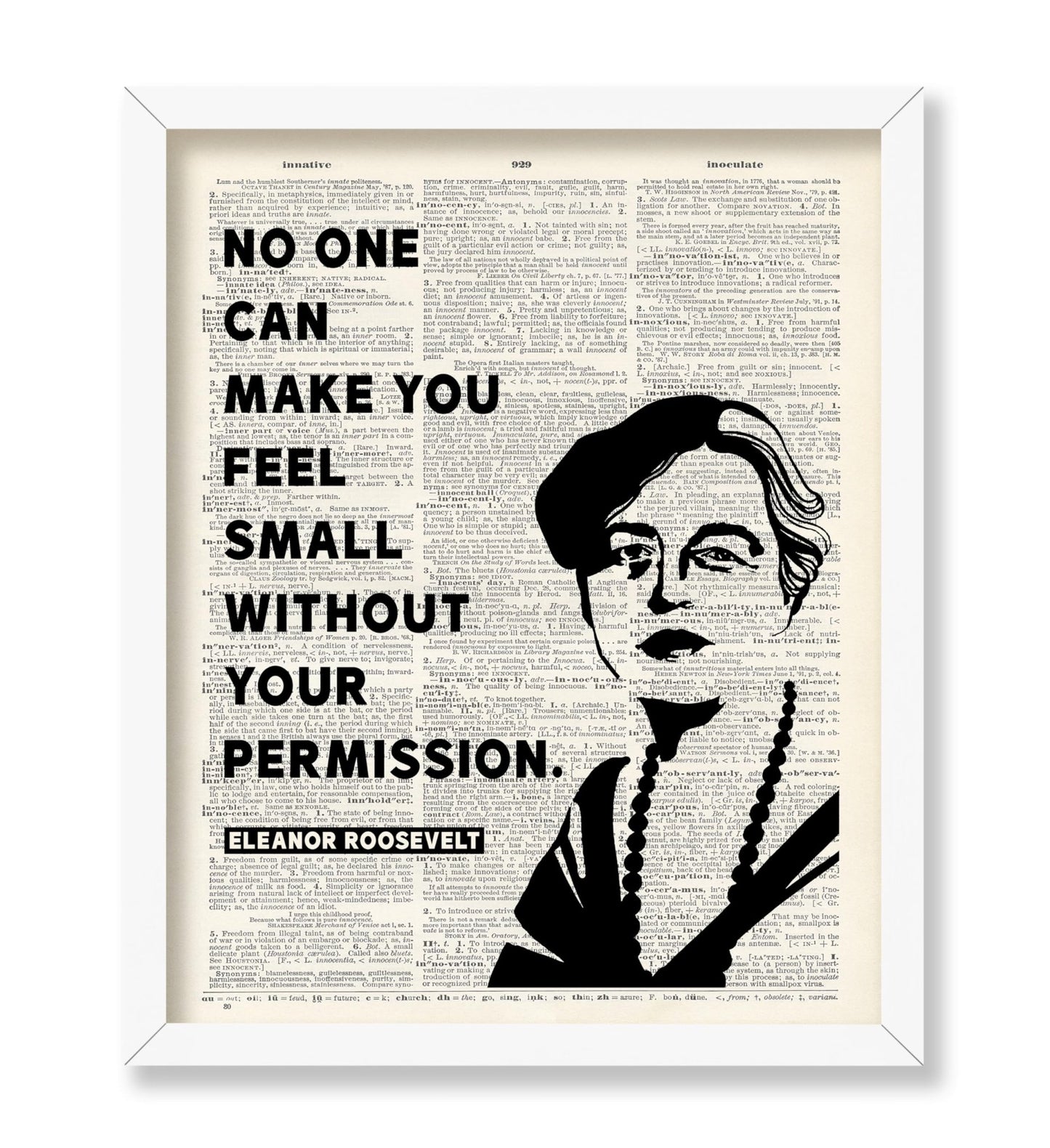 No One Can Make You Feel Small