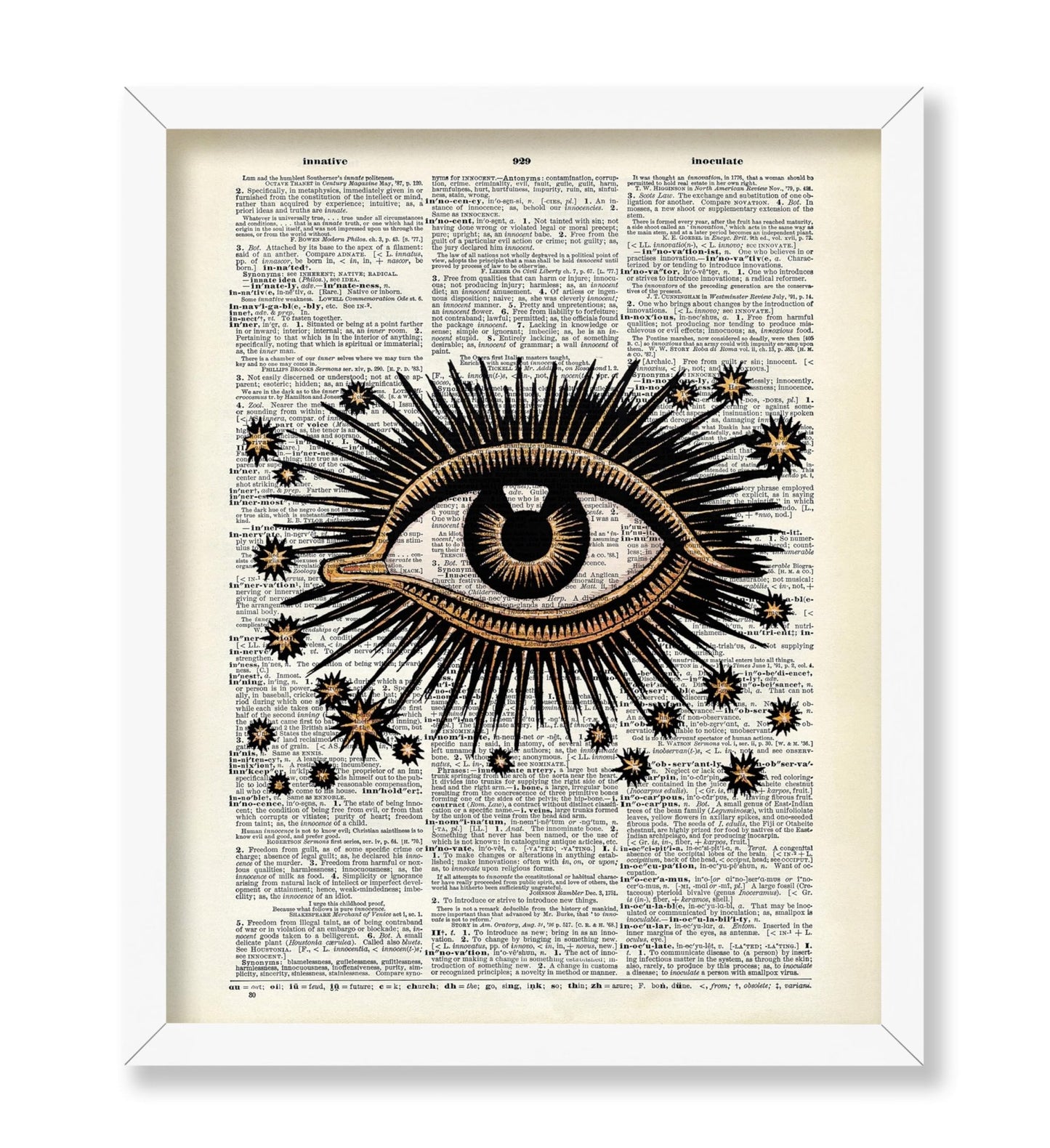 Mystic Eye and Stars No2