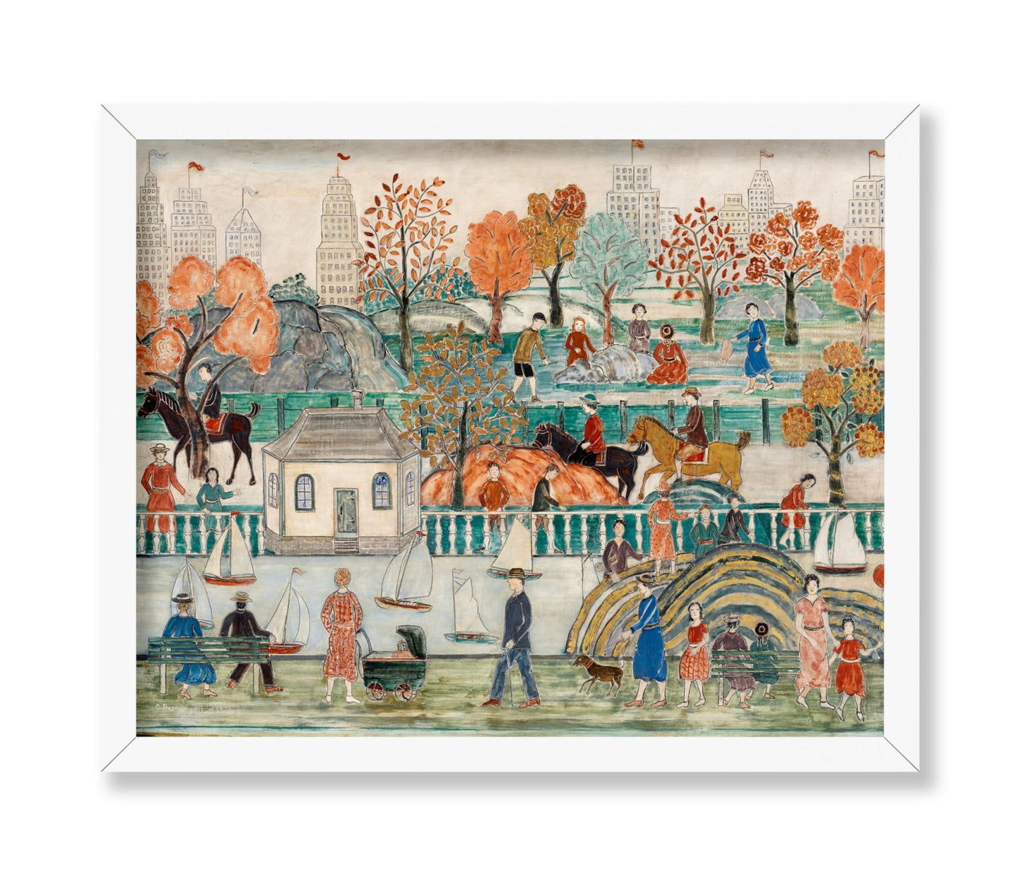 Charles Prendergast - Central Park