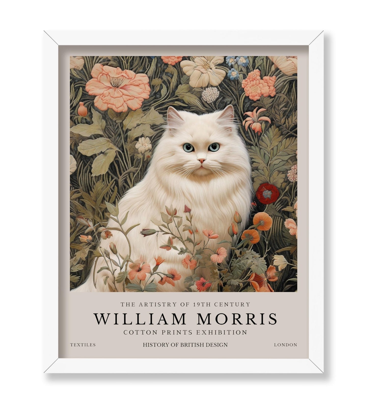 William Morris - White Cat