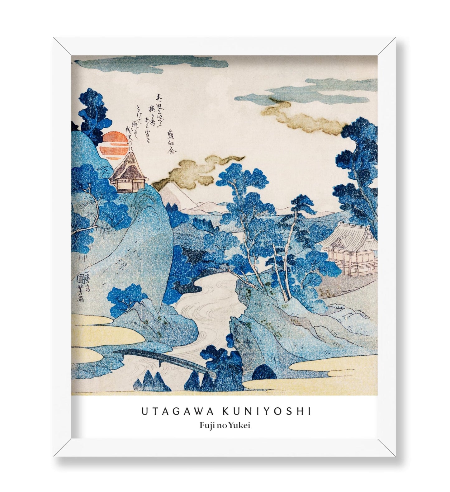 Utagawa Kuniyoshi - Fuji No Yukei