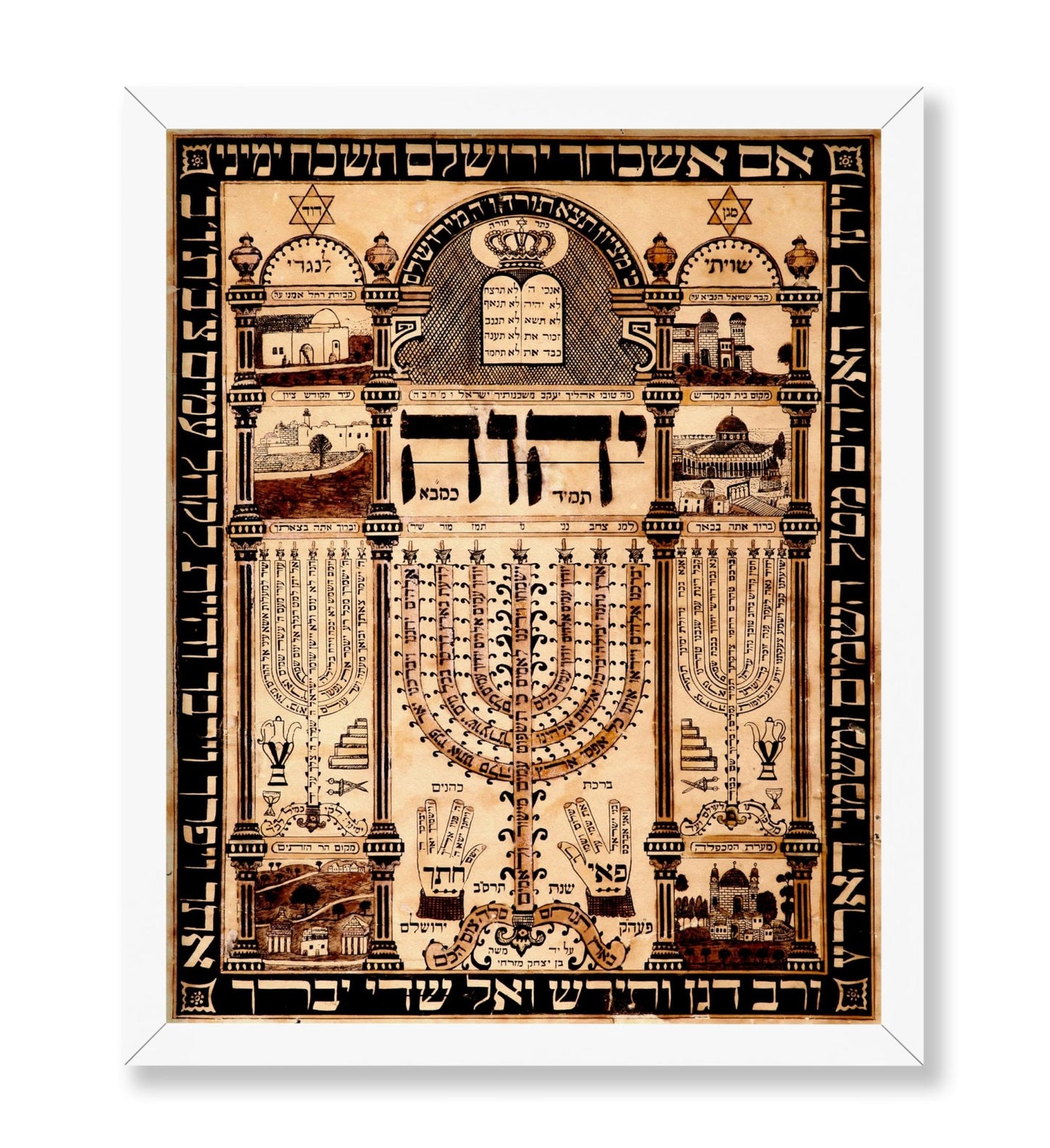 Kabbalah Amulet Hebrew Talisman