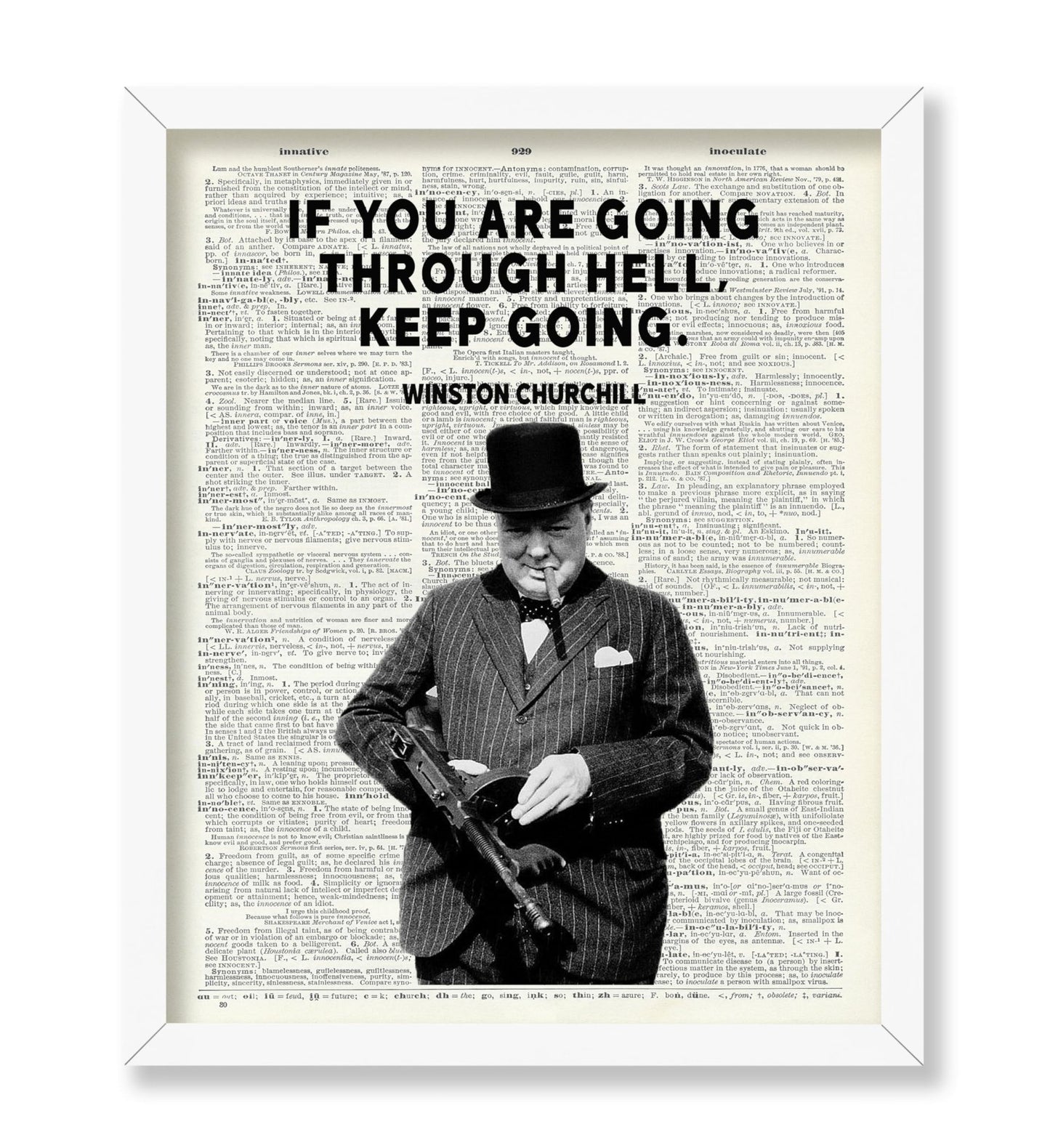 Winston Churchill - Keep Going