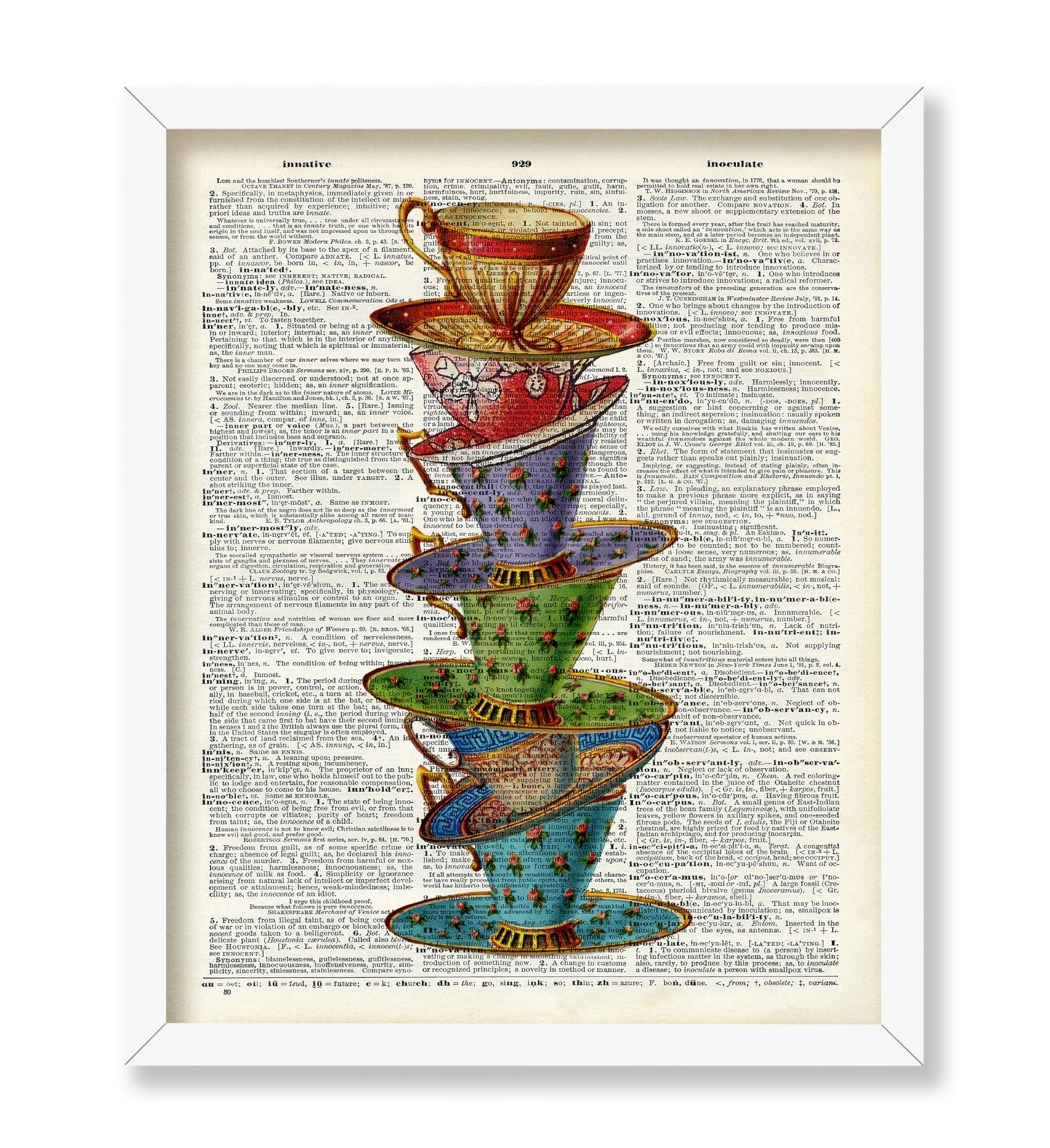 Stacked Teacups