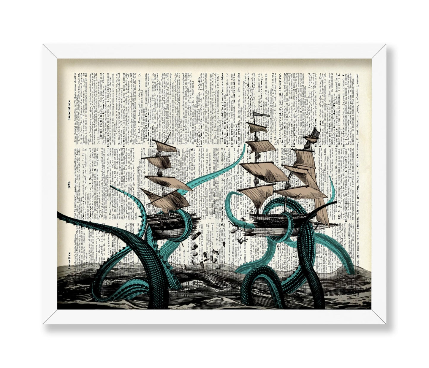 Octopus Breaking Ship No1