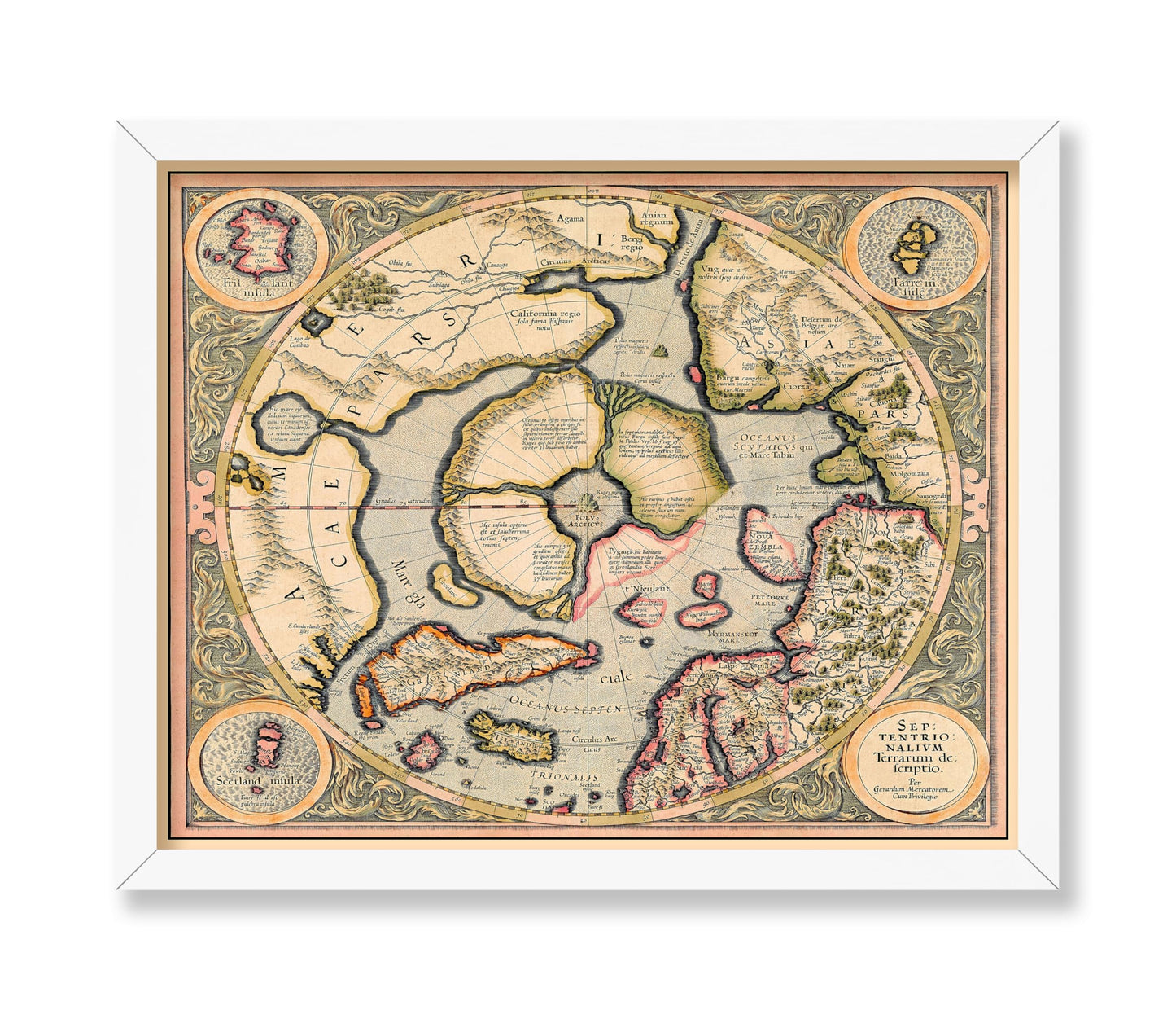 North Pole Map