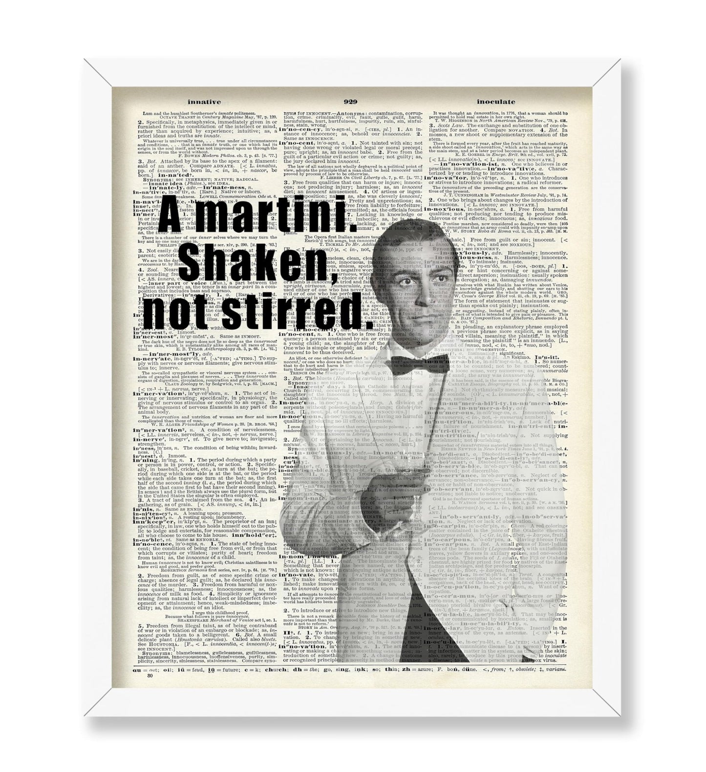 Martini, Shaken Not Stirred