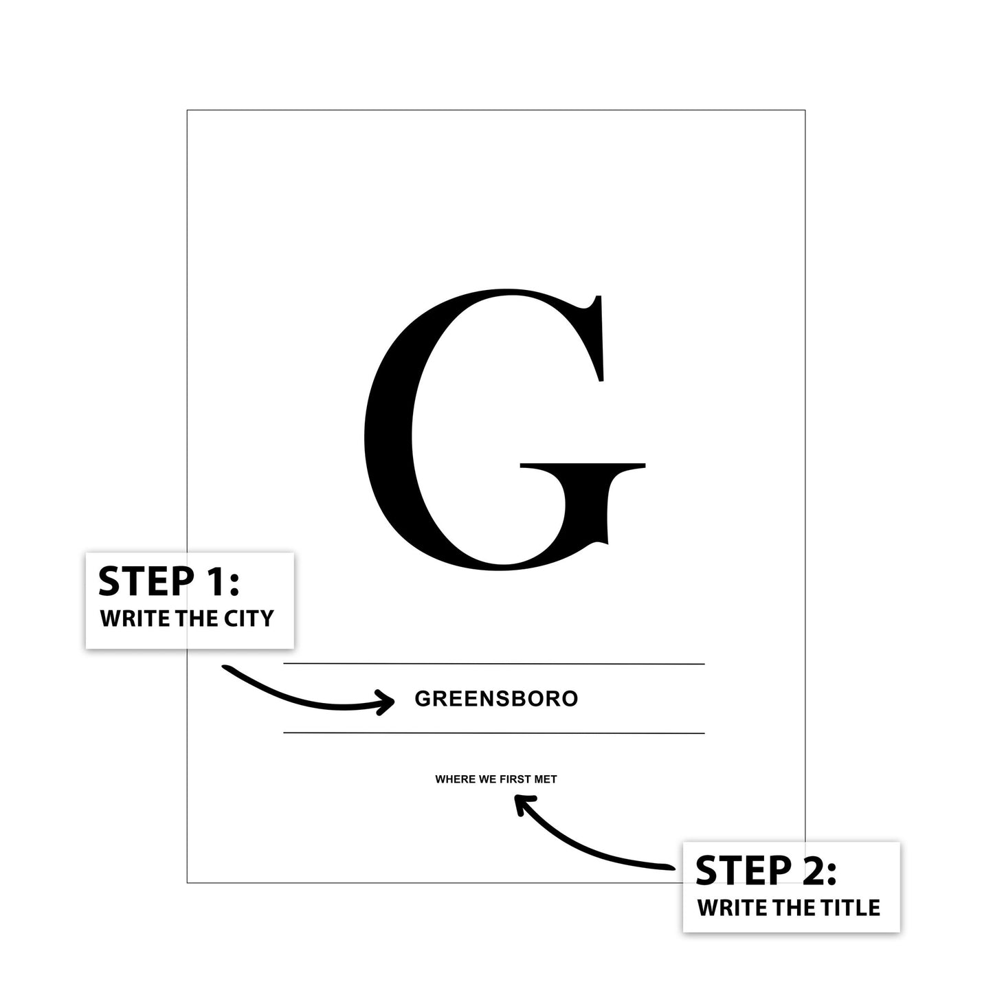 Letter G - City