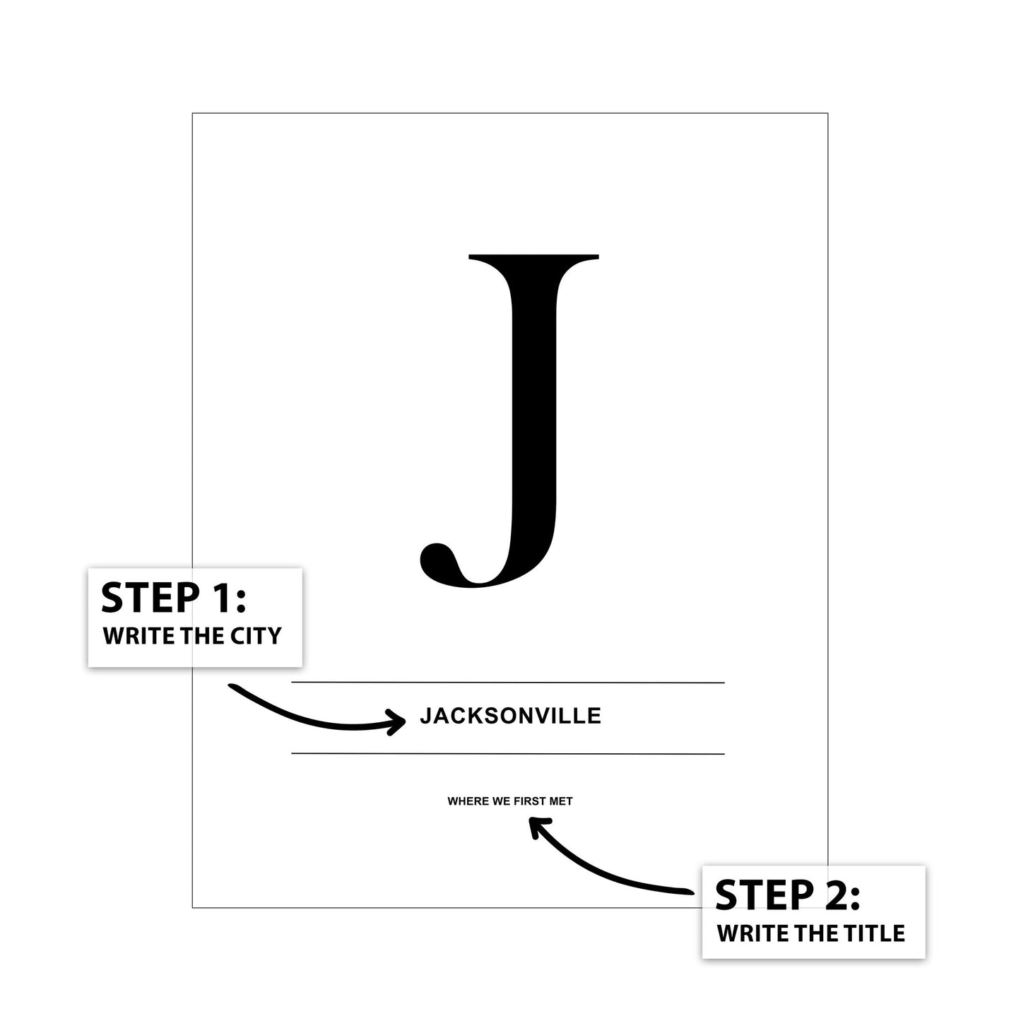 Letter J - City