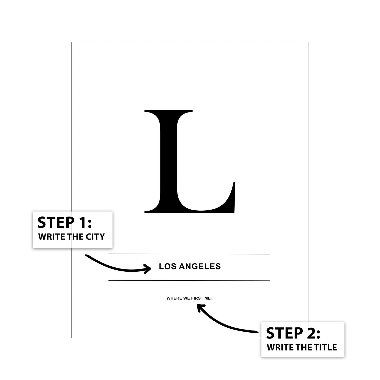 Letter L - City