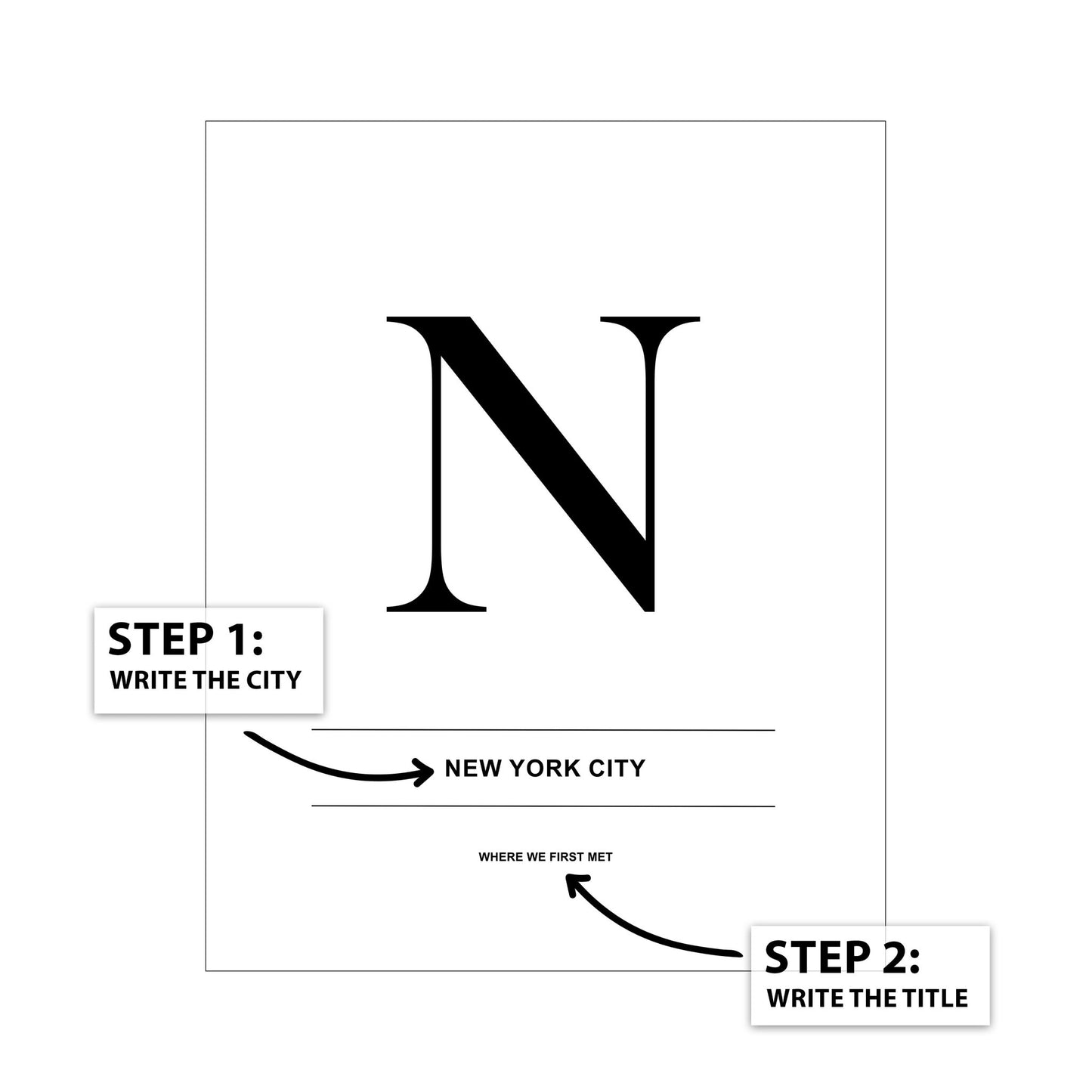 Letter N - City