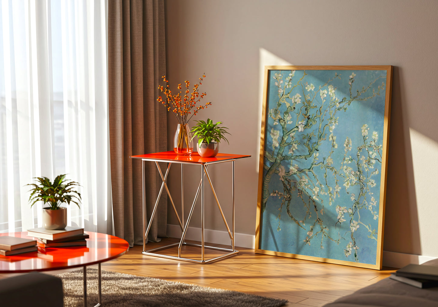 Van Gogh - Almond Blossoms Poster