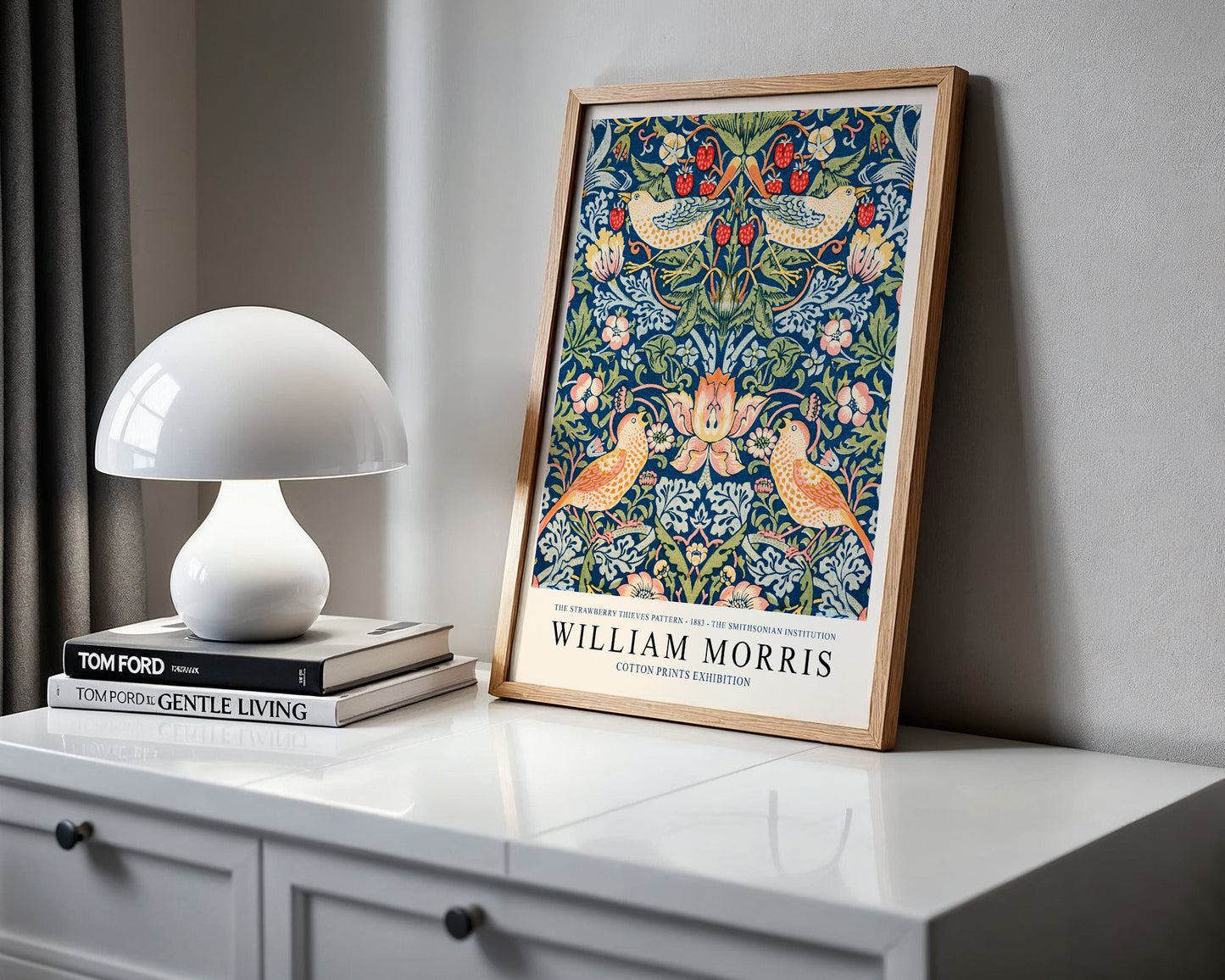 William Morris - Strawberry Thief No1