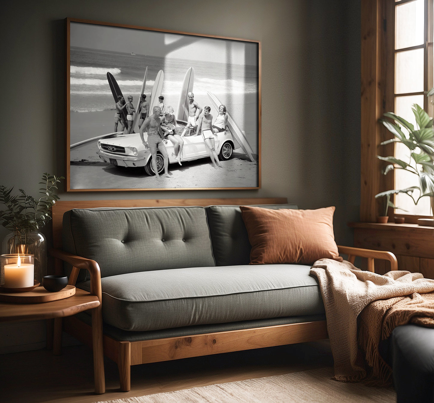 Friends Having Fun on Beach