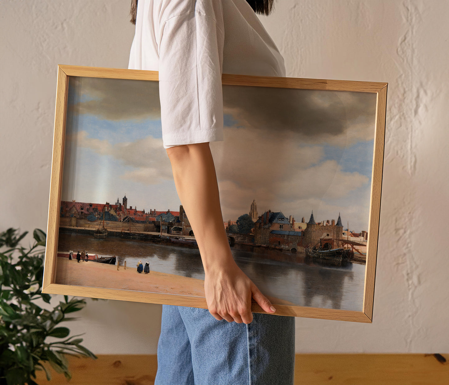 Johannes Vermeer - View of Delft No1