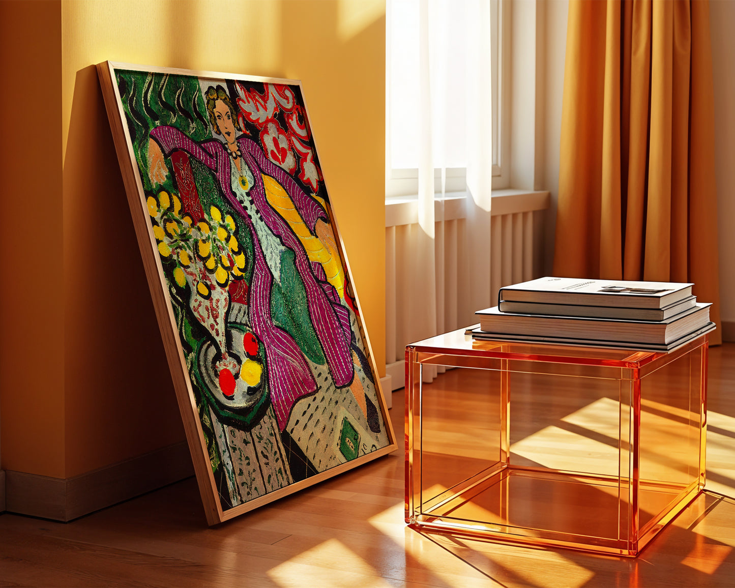 Henri Matisse - The Woman in Purple Robe