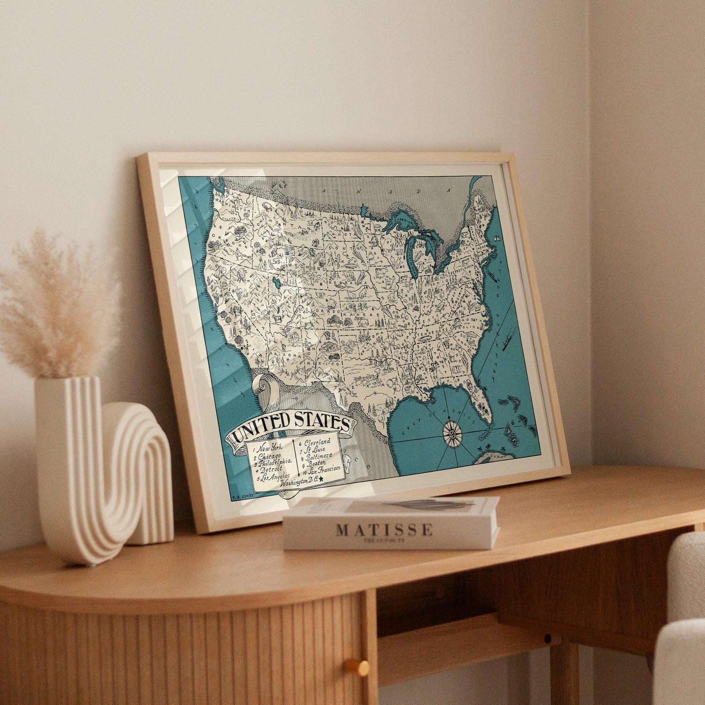 United States Pictorial Map