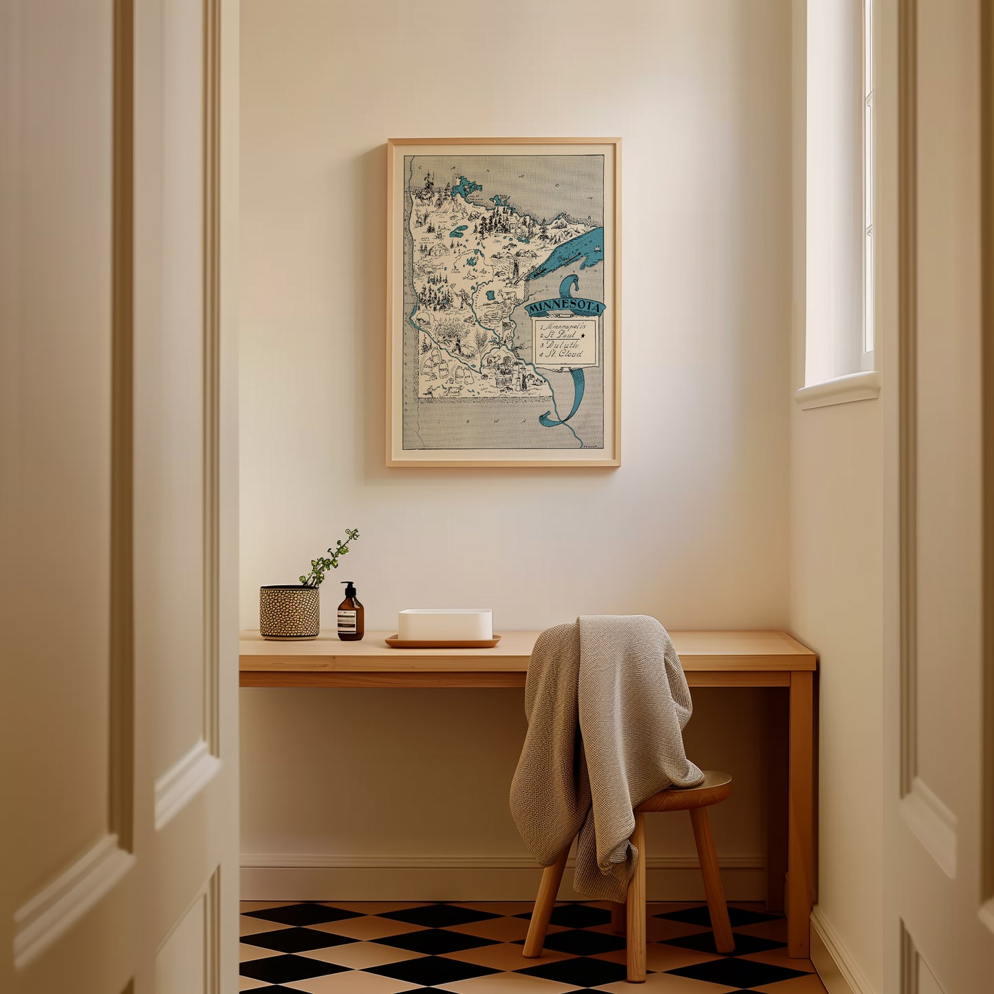 Minnesota Pictorial Map