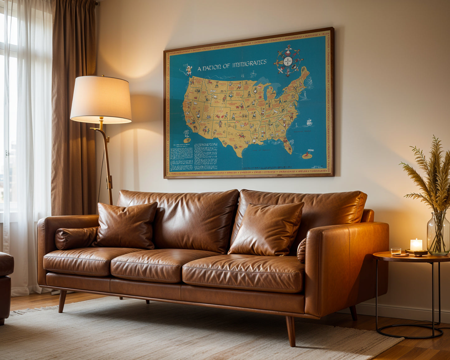 Nation of Immigrants Map