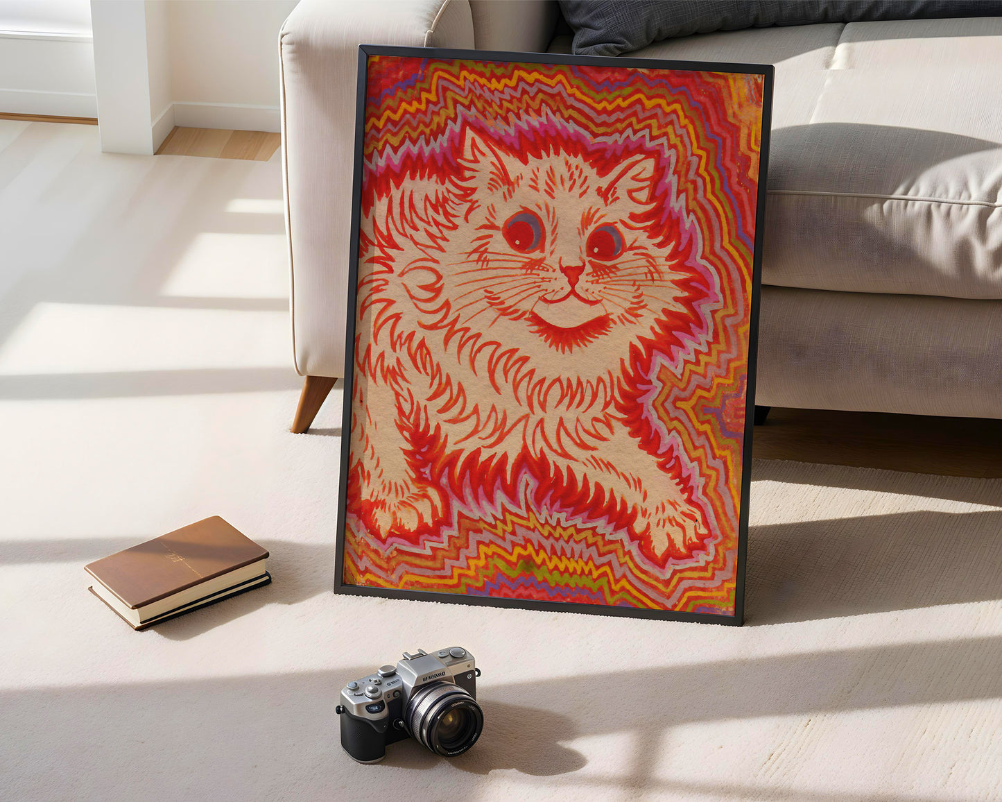 Louis Wain - Kaleidoscope Cat