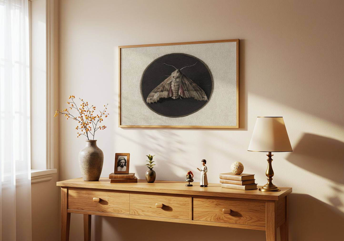 Jan Augustin van der Goes - Owlet Moth