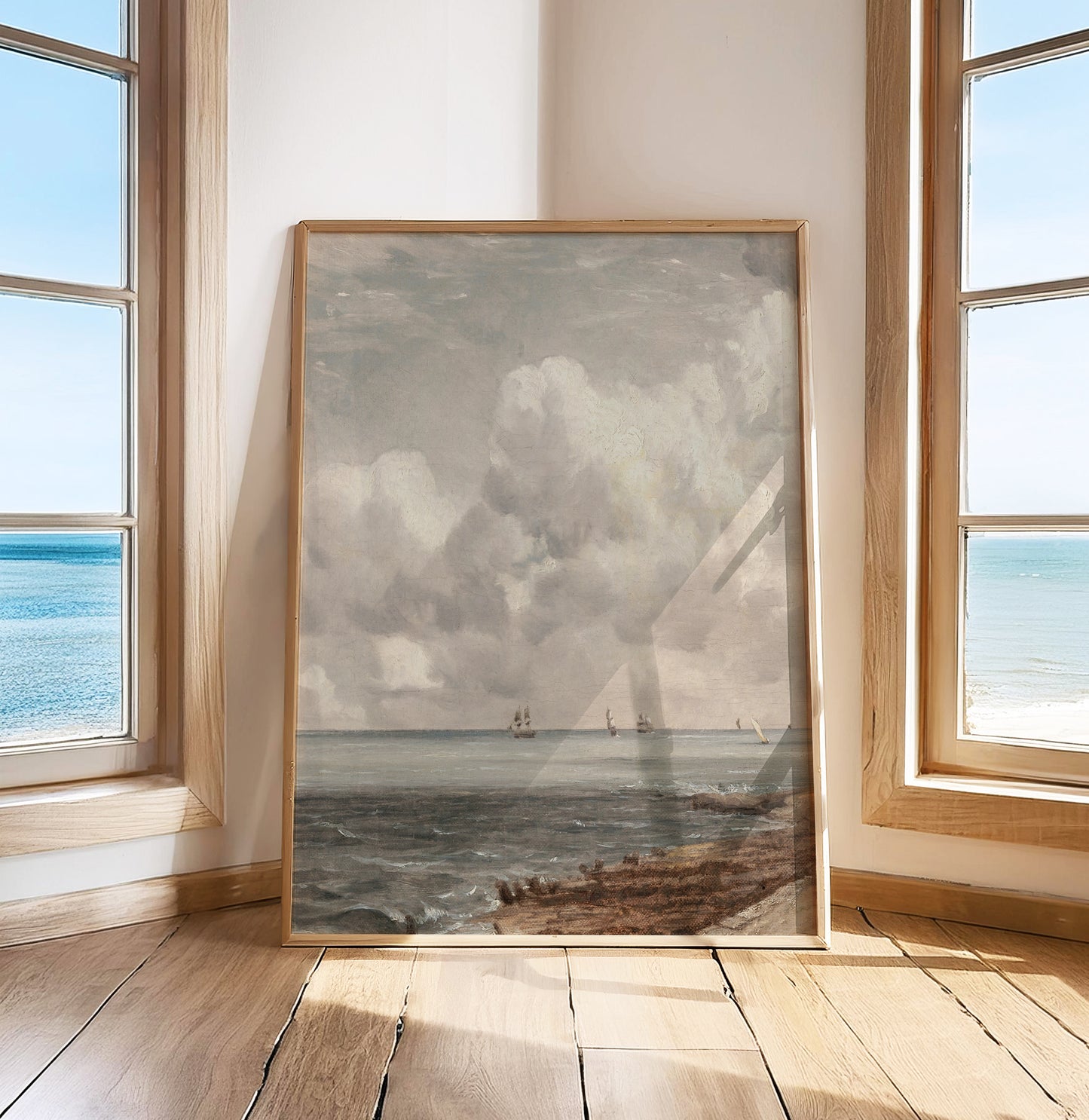 John Constable - Harwich, The Low Lighthouse and Beacon Hill