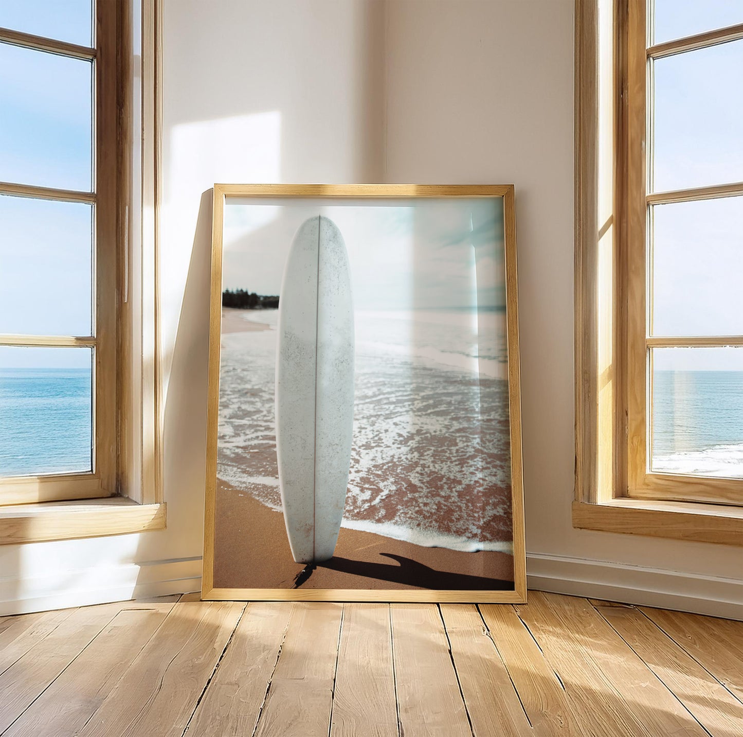 Surfboard on the Beach