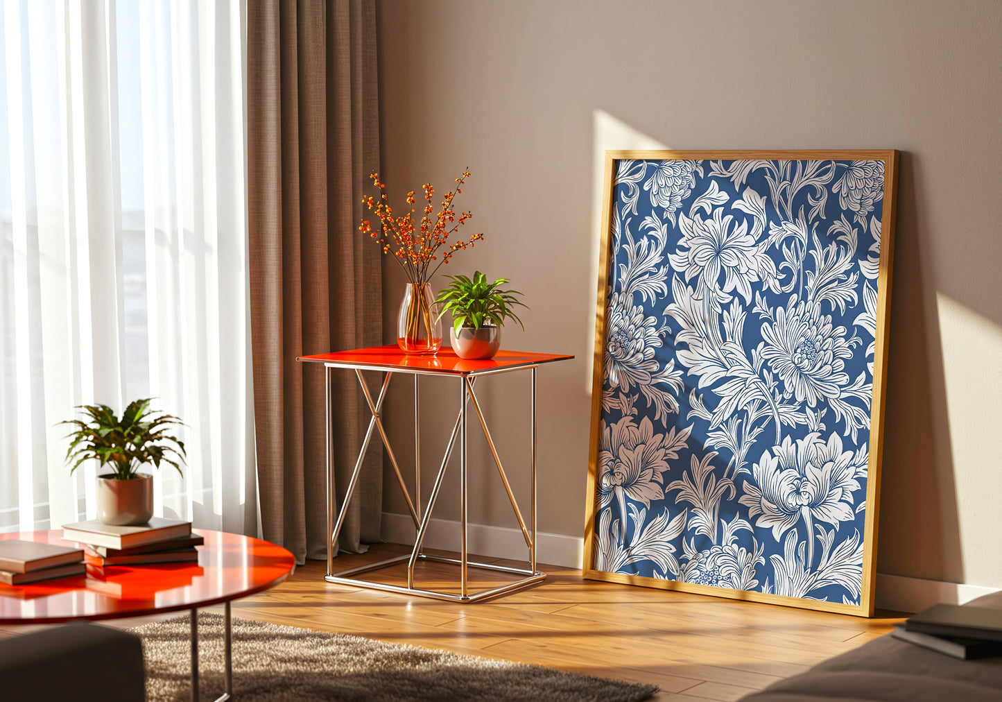 William Morris - Chrysanthemum No3