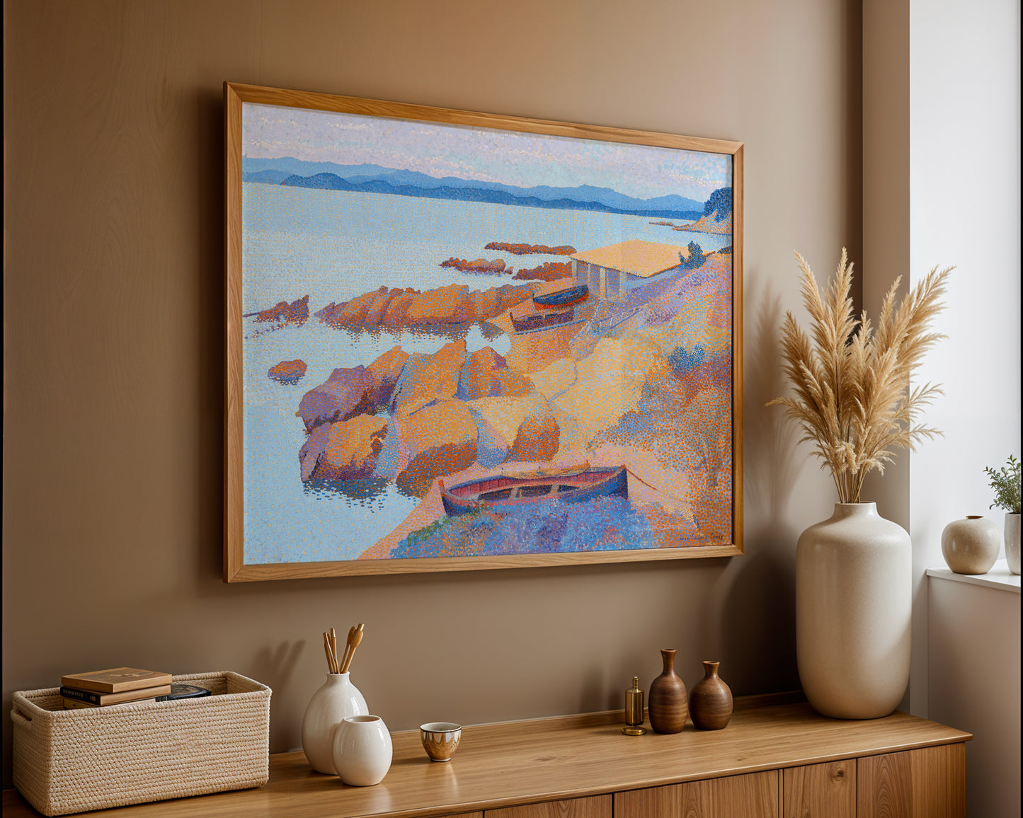 Henri Edmond Cross - Calanque des Antibois No2