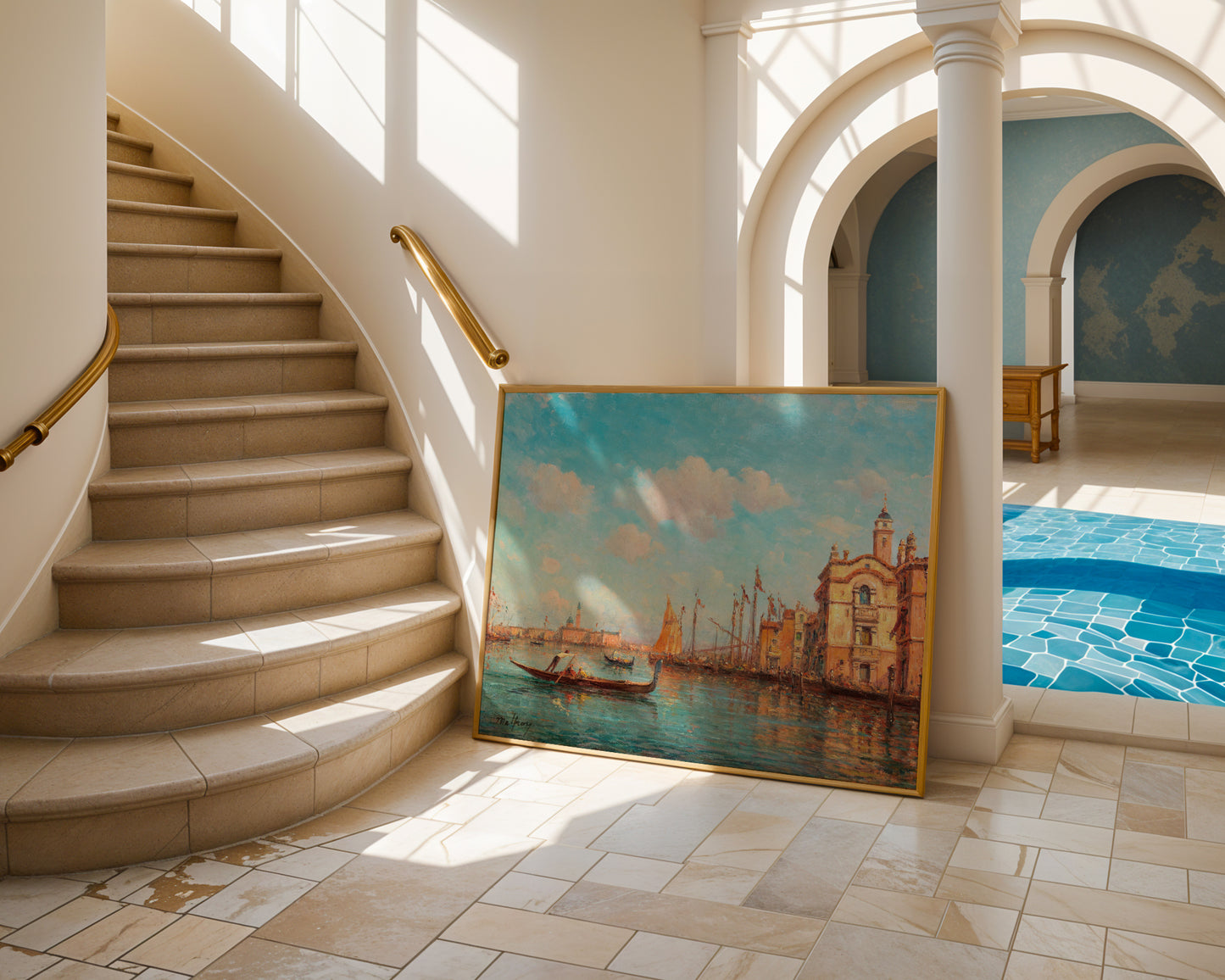 Henry Malfroy - View to San Giorgio Maggiore