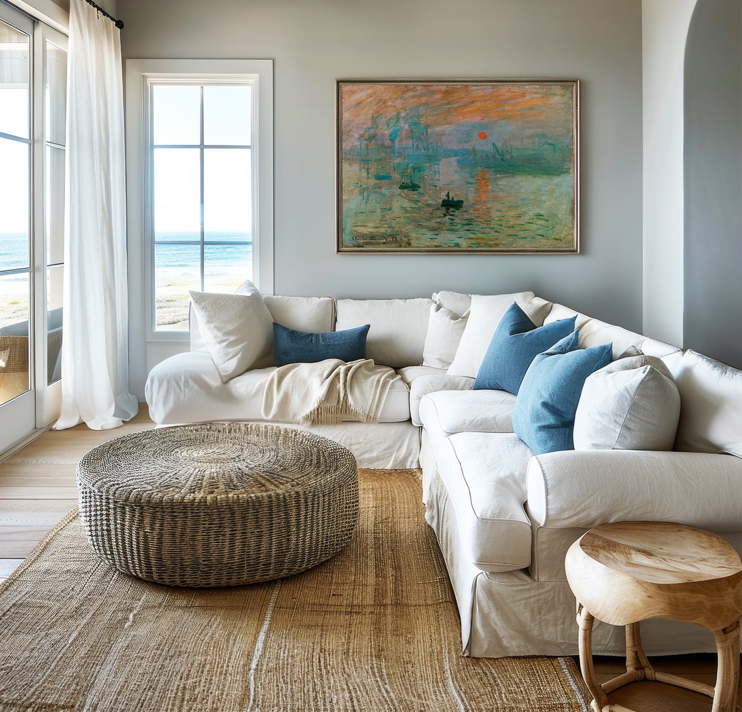 Claude Monet - Impression Sunrise No2