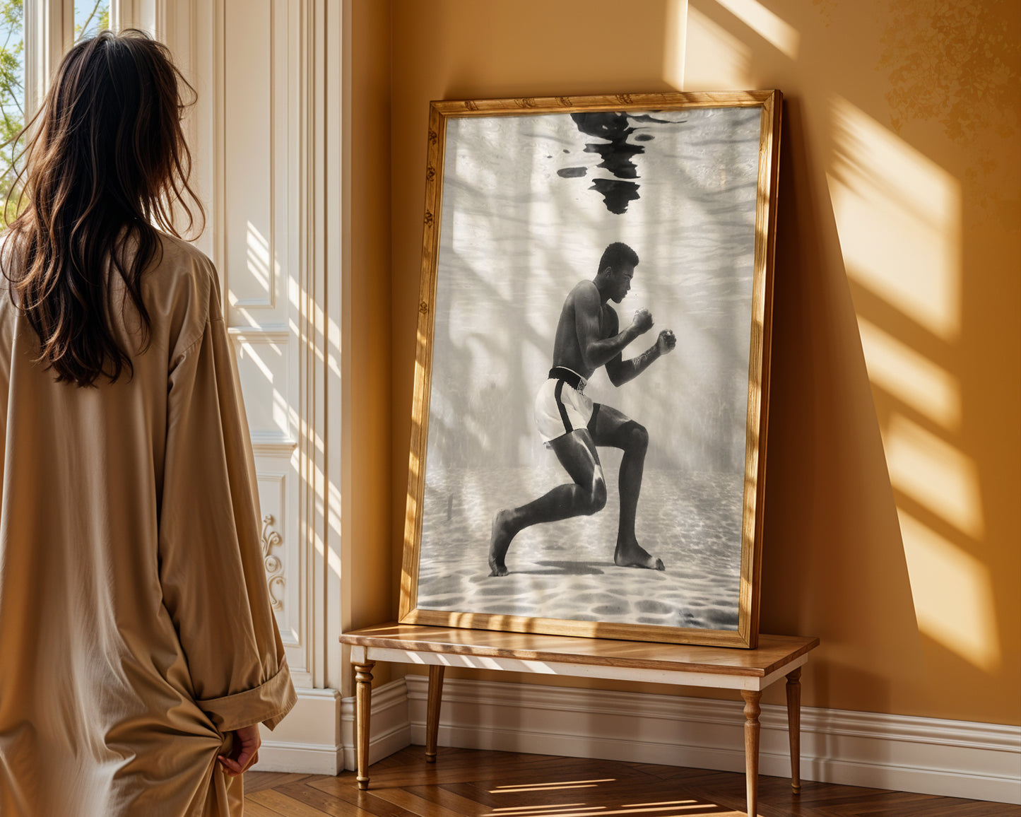 Ali Underwater Training