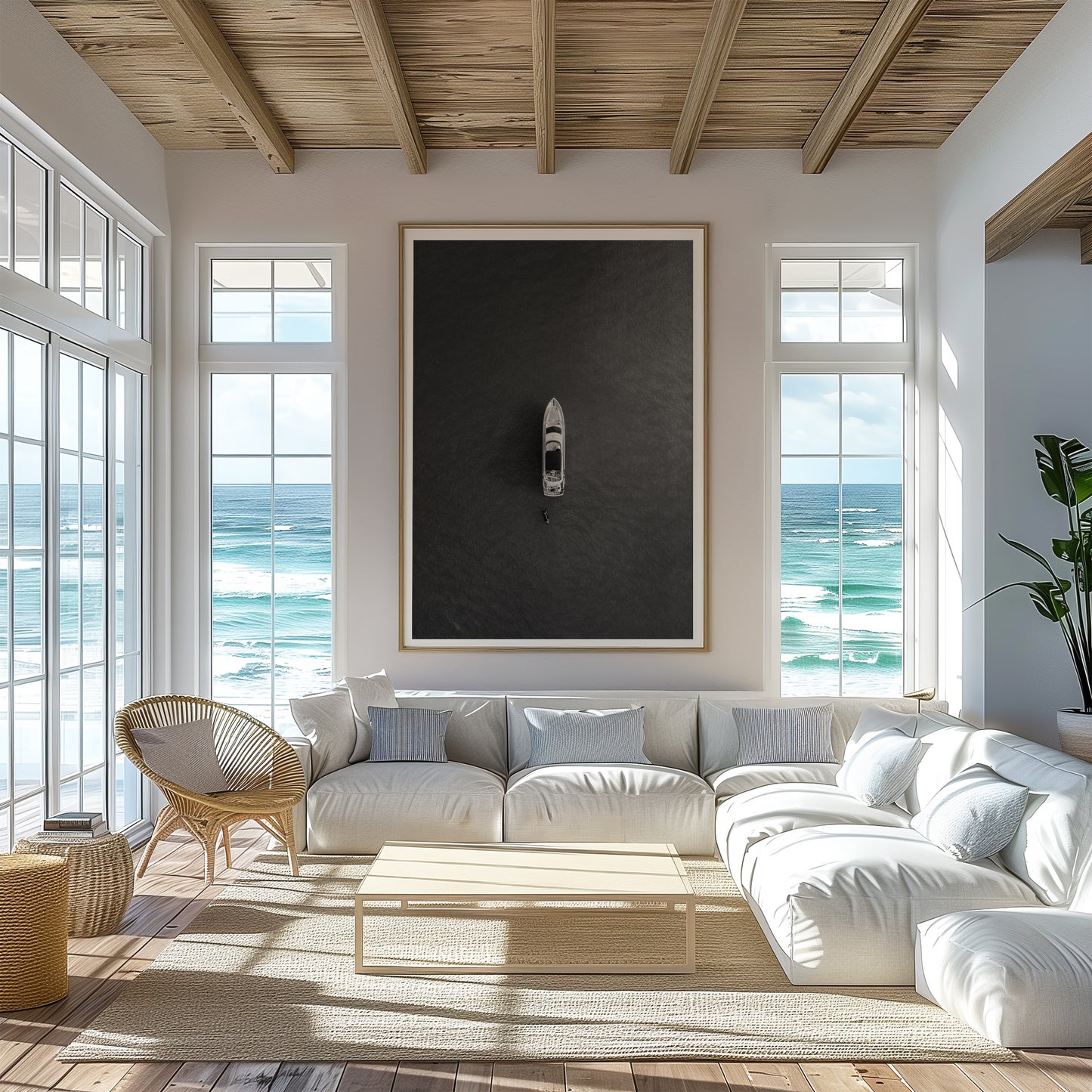 Sailboat on a Calm Sea