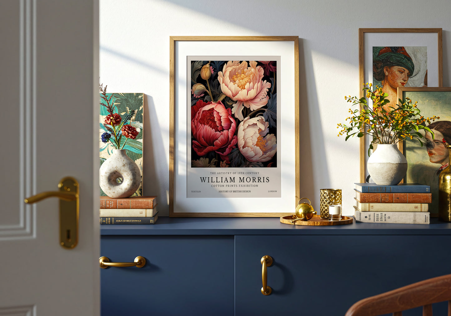 William Morris - Peonies No2