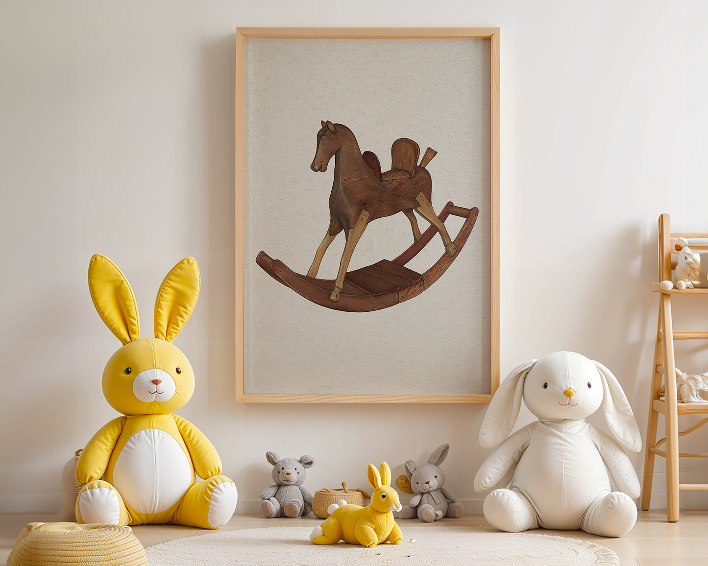 Wooden Rocking Horse