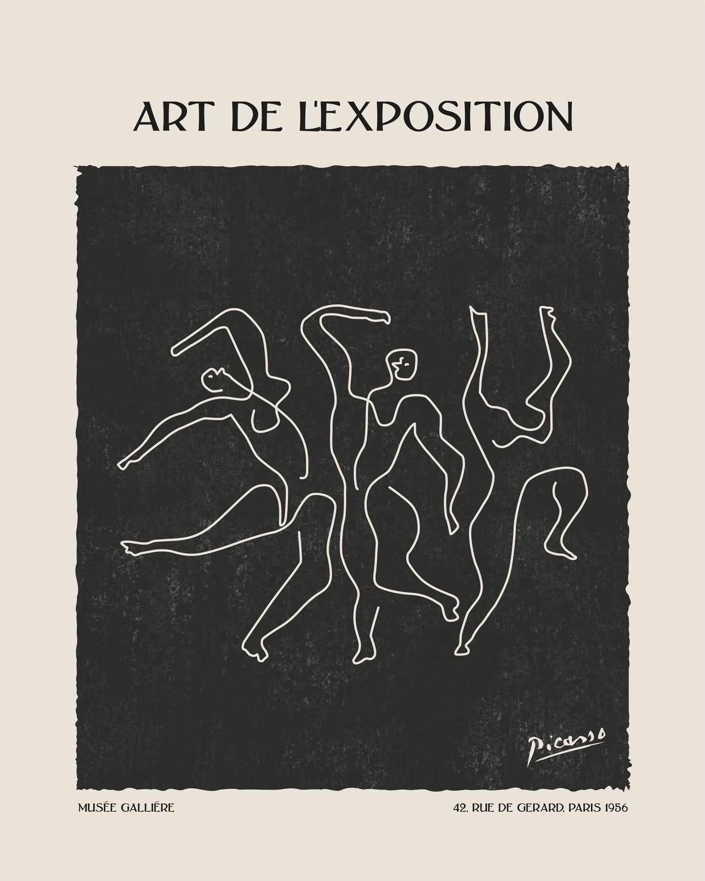 Picasso - The Three Dancers No2