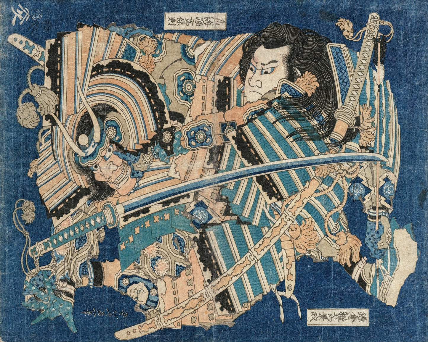 Kamakura no Gengoro Seizing Torinoumi Tasaburo