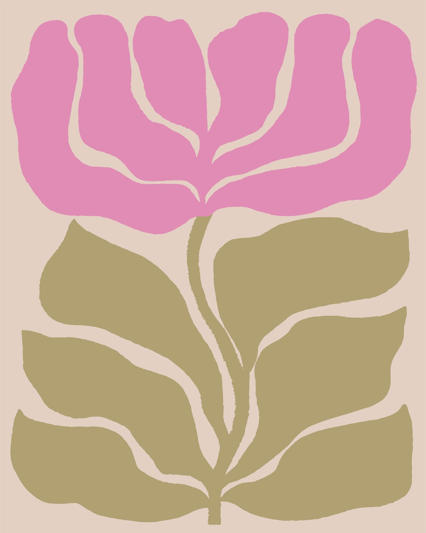 Groovy Peony Flower