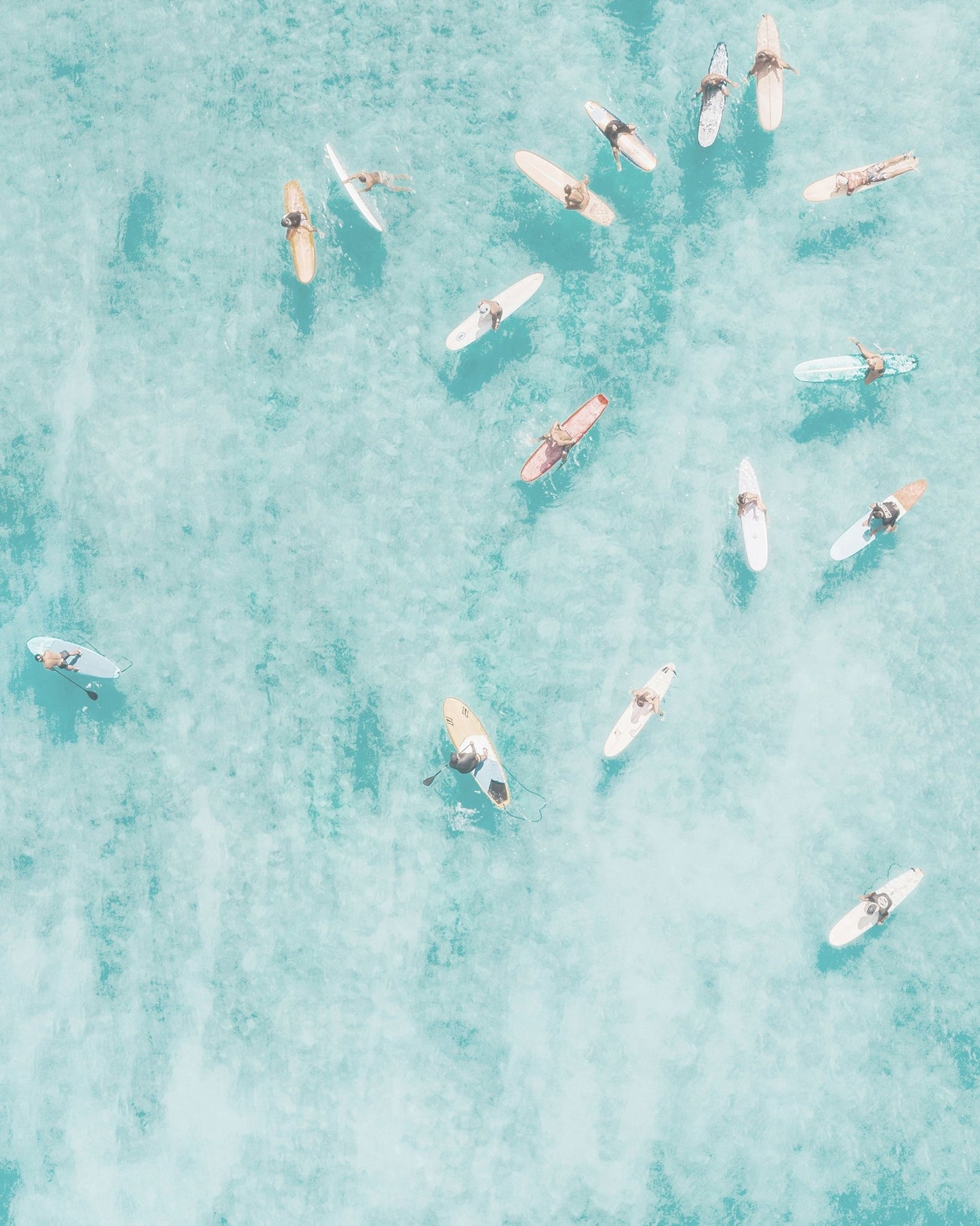 Surfers in the Water