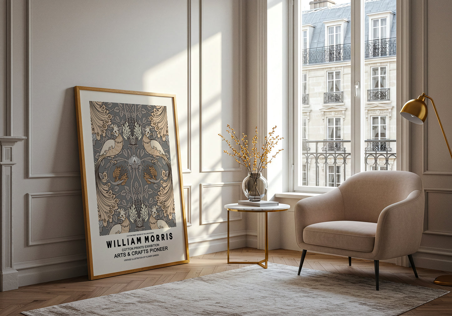 William Morris Cotton Prints Exhibition NO3