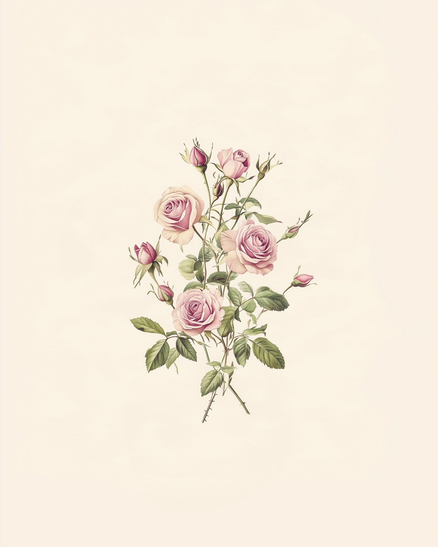 Cabbage Province Rose