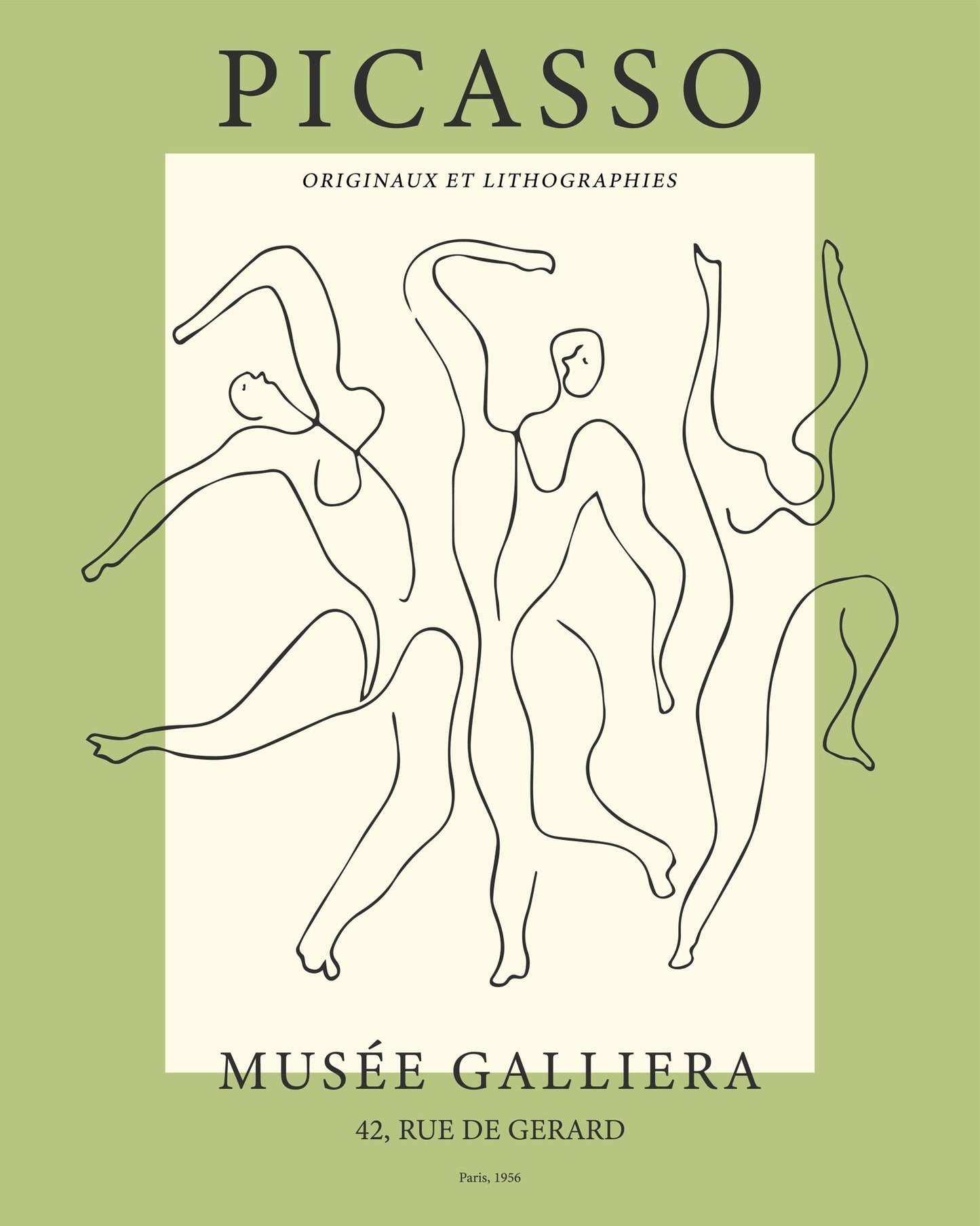 Picasso - The Three Dancers No3