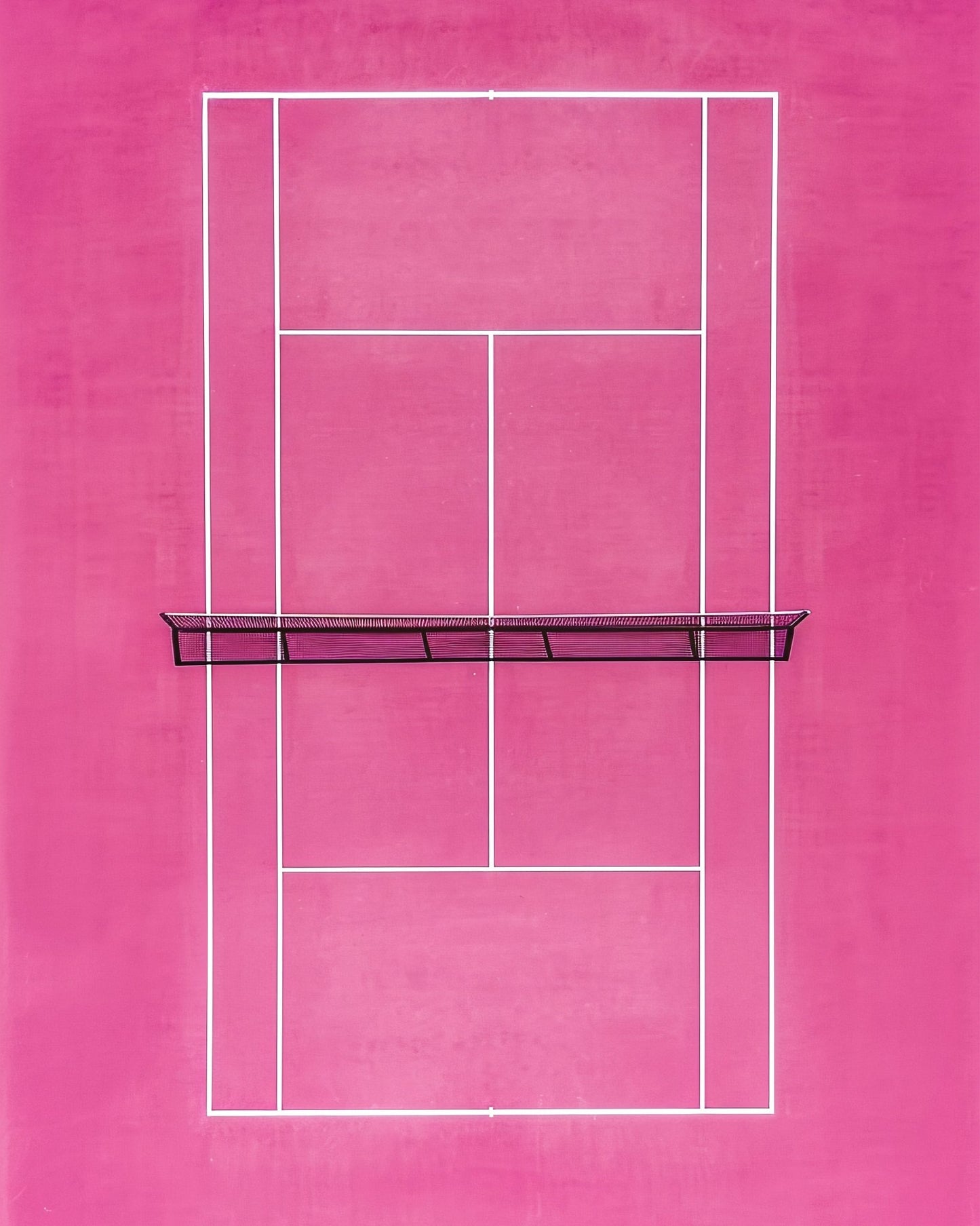 Pink Tennis Court