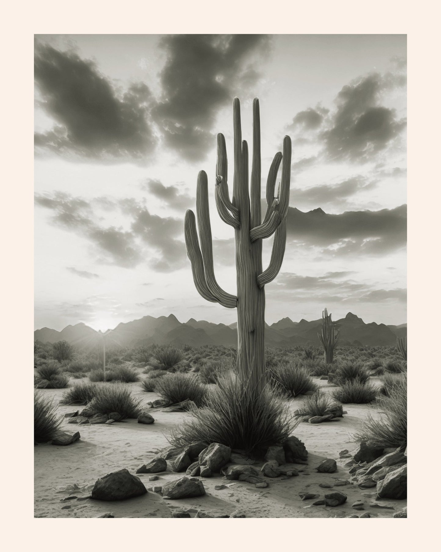Texas Giant Desert Cactus