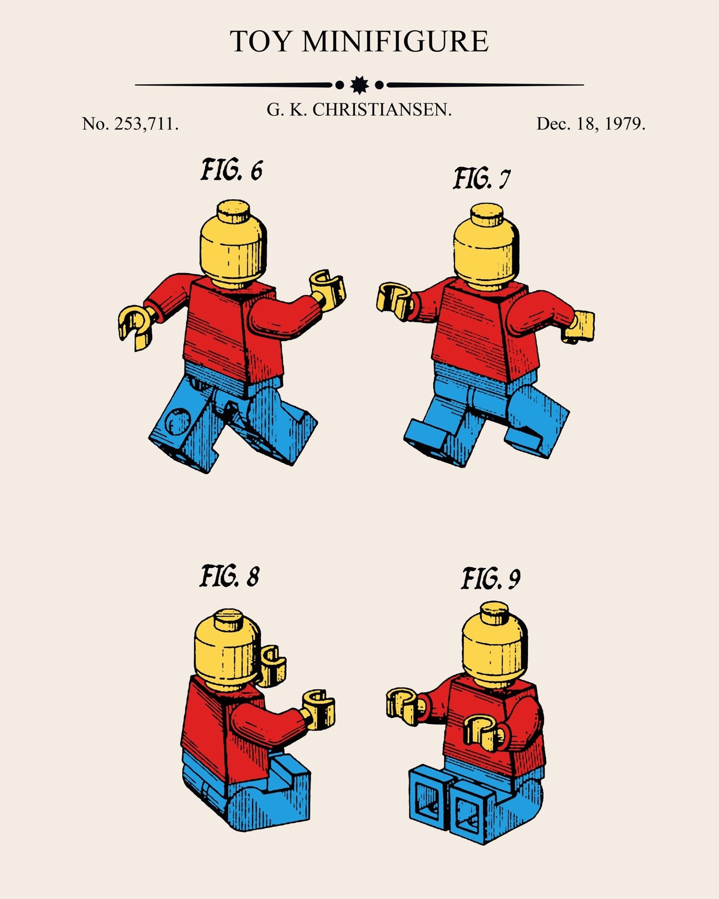 Toy Minifigure Patent NO2